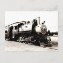 Search for vintage steam train postcards Railroad