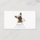 Search for pet sitting business cards Cat sitter