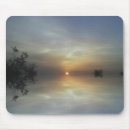 Recherche de mousepad de réflexion électronique Coucher de soleil
