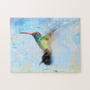 Recherche de hummingbird puzzles Blue
