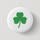 Search for lucky shamrock clover buttons Three leaf clover