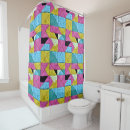 Search for patchwork shower curtains Yellow