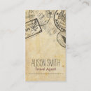 Search for travel agency business cards Agent
