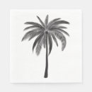 Search for palm tree napkins Black