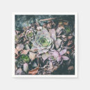 Search for succulent napkins Bridal