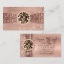 Recherche de maquillage nuptiale cartes visite Élégant