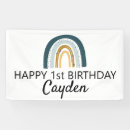 Search for rainbow birthday banners For kids