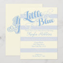Search for contemporary baby shower invitations Blue