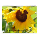Search for sunflower calendars Nature