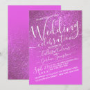 Search for pink ombre wedding invitations Typography