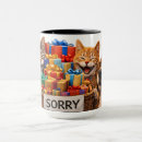 Search for ginger cat mugs Funny
