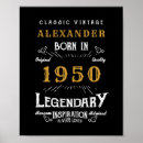 Search for 1950 signs Birthday