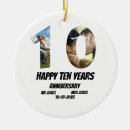 Search for 10 year anniversary ornaments Married