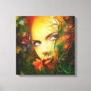 Search for abstract portrait canvas prints Surreal