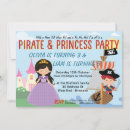 Search for princess and pirate invitations Pirates