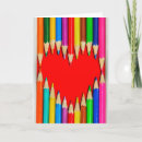 Search for coloured pencil cards Colourful