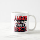 Recherche de colère tasses Typographie