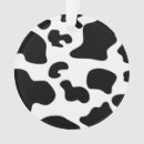 Search for black cow ornaments White