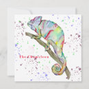 Search for chameleons invitations Lizard
