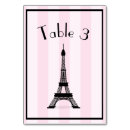 Search for pink and black table cards stripes