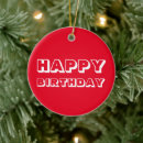 Search for happy ornaments Red