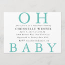 Search for teal blue baby shower invitations Elegant