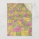 Search for map postcards Georgia