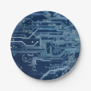 Search for circuit paper plates Pattern