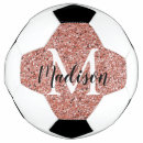 Search for sparkle soccer balls Rose gold
