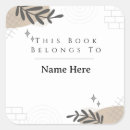 Search for ownership bookplates This book belongs to