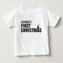Search for babys first christmas tshirts For her