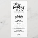 Search for programs for wedding menus Schedule