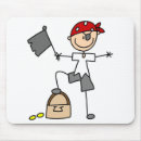 Search for treasure mousepads Pirate