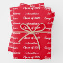 Search for high school graduation wrapping paper Congratulations