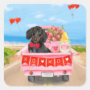 Search for dachshund valentine stickers Pet