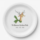 Search for new year paper plates Retro