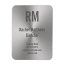Search for metal magnets Monogrammed