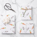 Search for hare wrapping paper illustration