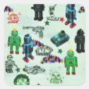 Search for vintage robot stickers Cute