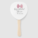 Search for bridal shower hand fans Calligraphy typography elegant