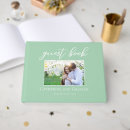 Search for mint wedding guest books Chic