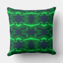Search for navy blue and green pillows Abstract