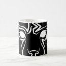 Search for black and white cat art mugs Animal
