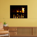Search for fireplace posters Cozy