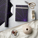 Search for purple spider wrapping paper Gothic
