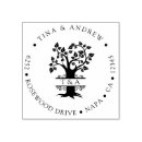 Search for trees rubber stamps Elegant