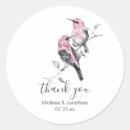 Search for hummingbirds wedding stickers Floral