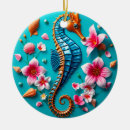 Search for seahorse ornaments Marine