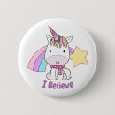 Search for cute cartoon unicorn buttons Unicorns