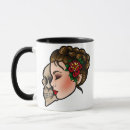 Search for life and death mugs Skeleton